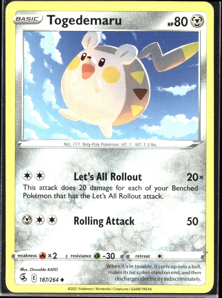 Togedemaru - SWSH8 187/264