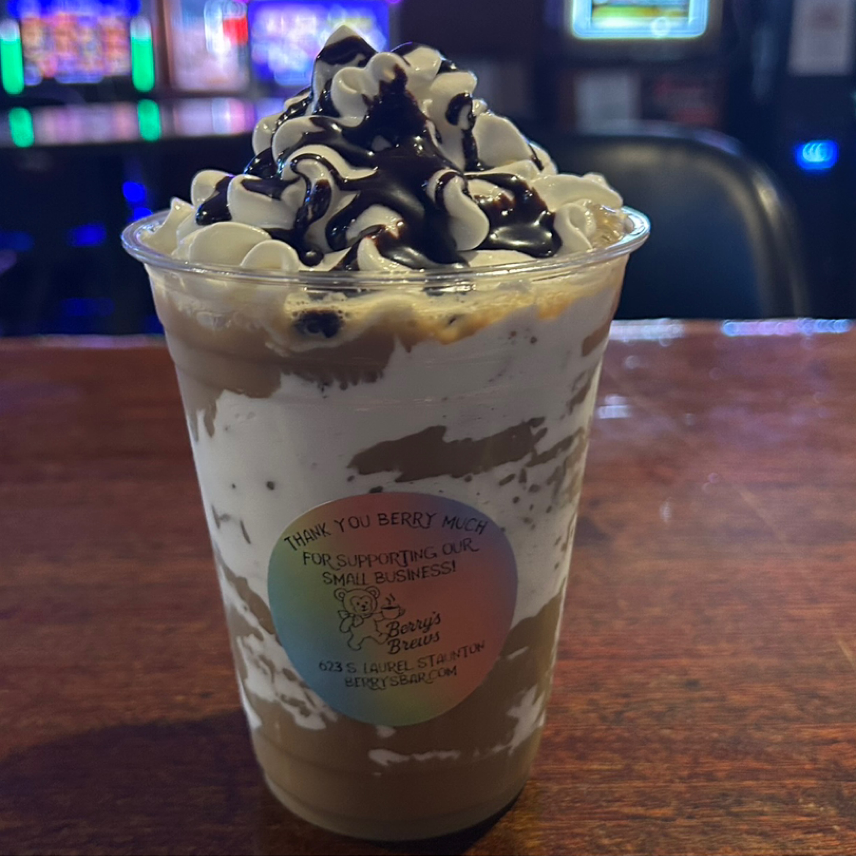 Rocky Road Frappe