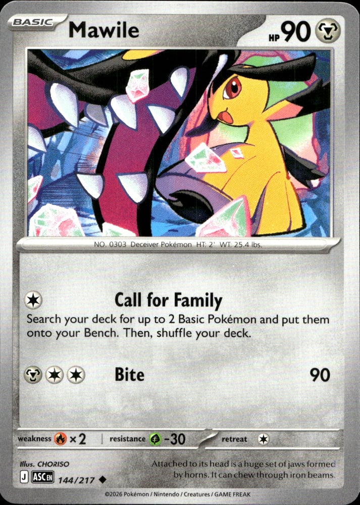 Mawile - ME02.5 144/217