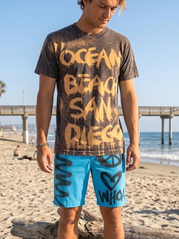 OBSD Heavyweight Brown Mineral Tee