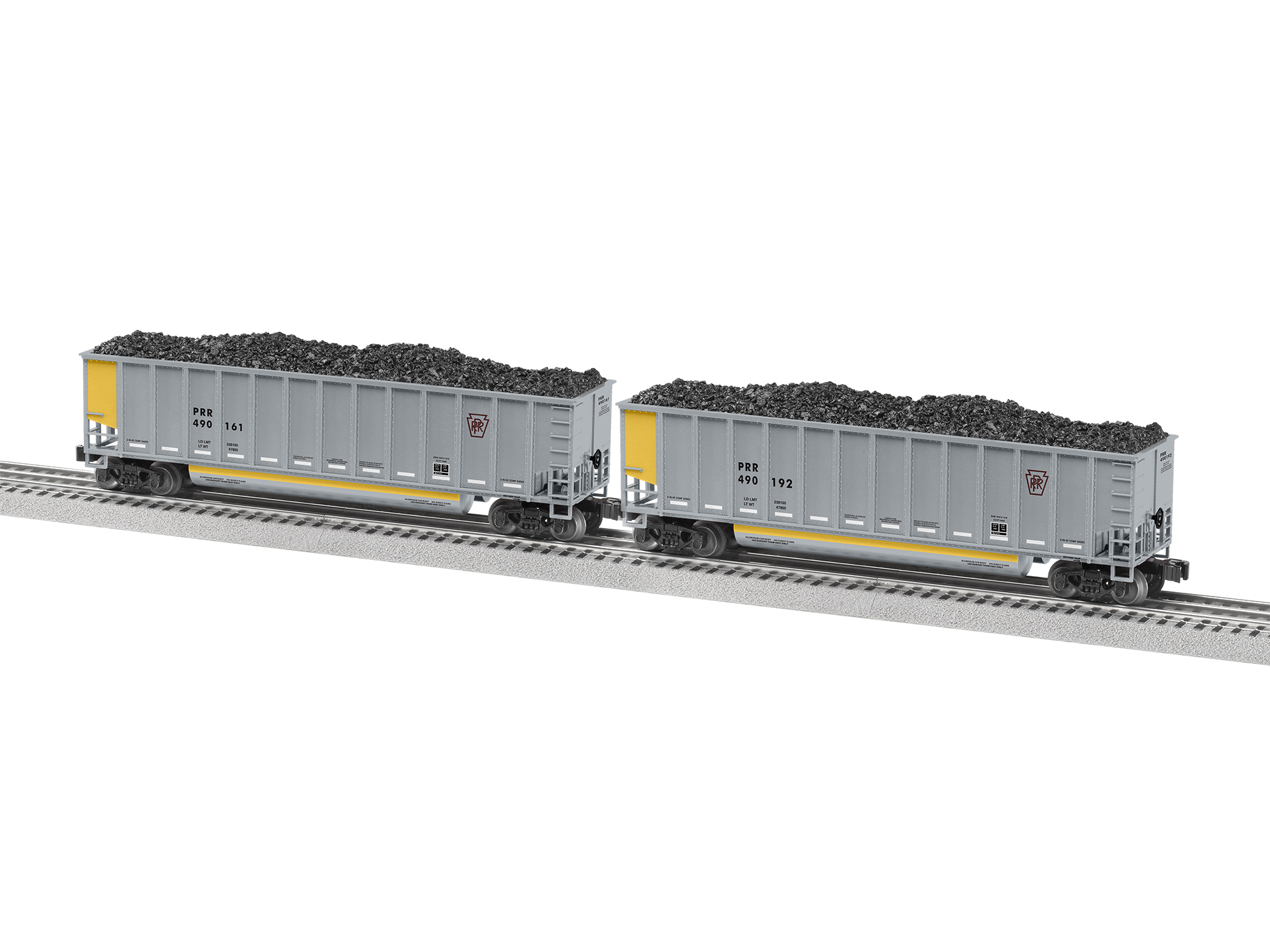 Pennsylvania Rotary Gondola 4 Pk 2243040 O Scale