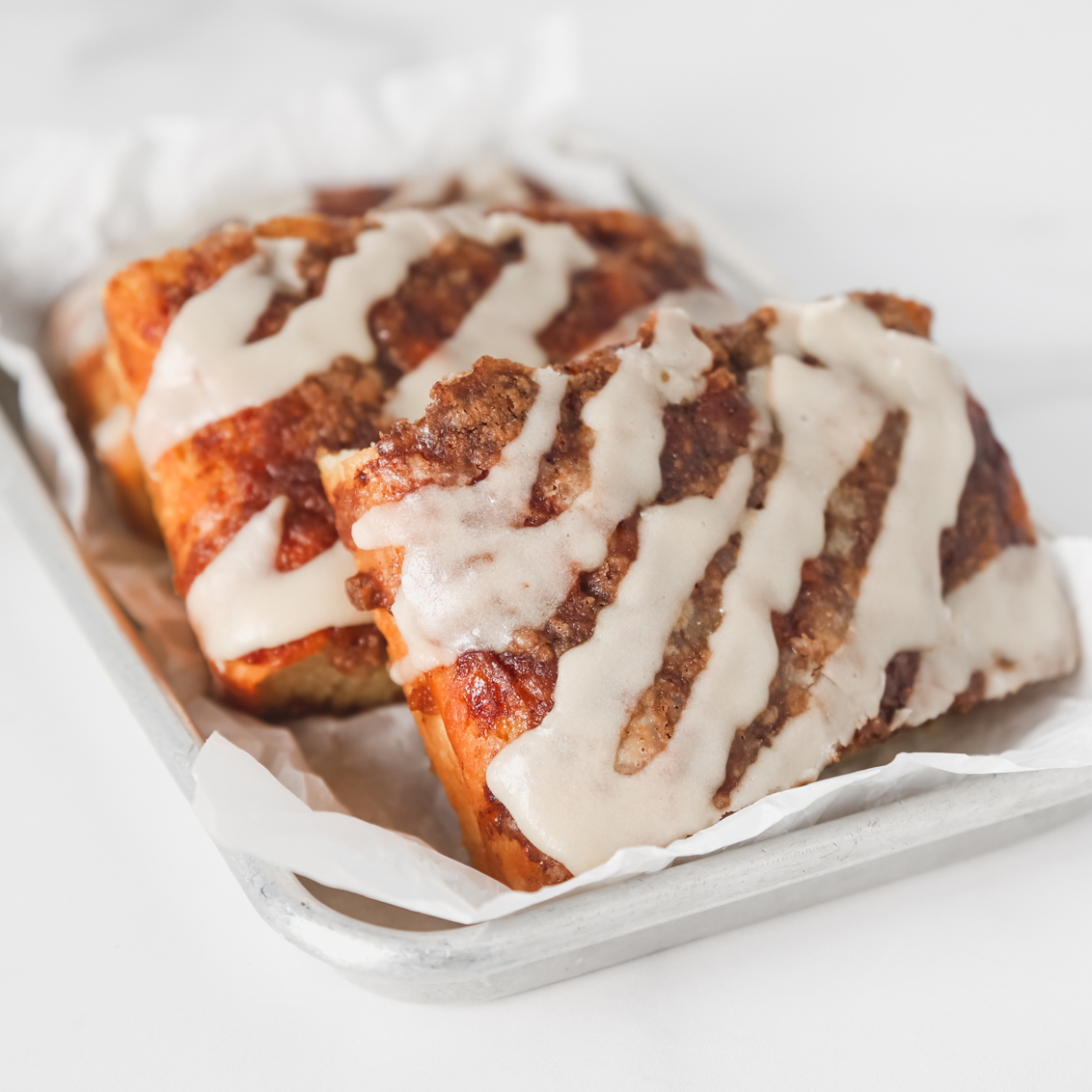 Cinnamon Streusel Focaccia