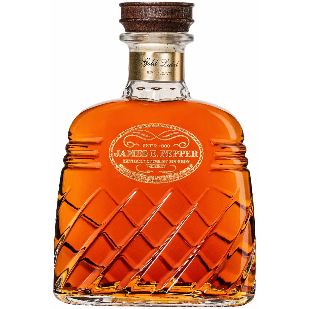 James E Pepper Gold Label Barrel Proof Bourbon