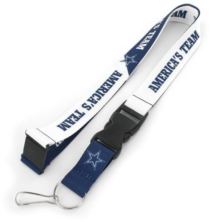 Dallas Cowboys Slogan Style Lanyard