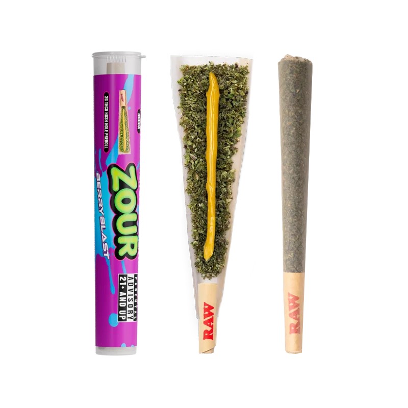 Zour Stash THCA Hash Hole - Berry Blast - Regular