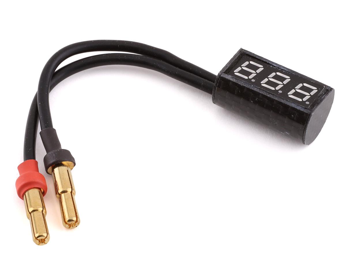 Carbon Case Battery Voltage Checker YE0040