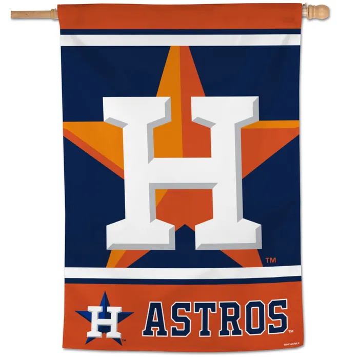 Houston Astros Vertical House Flag 28x40"