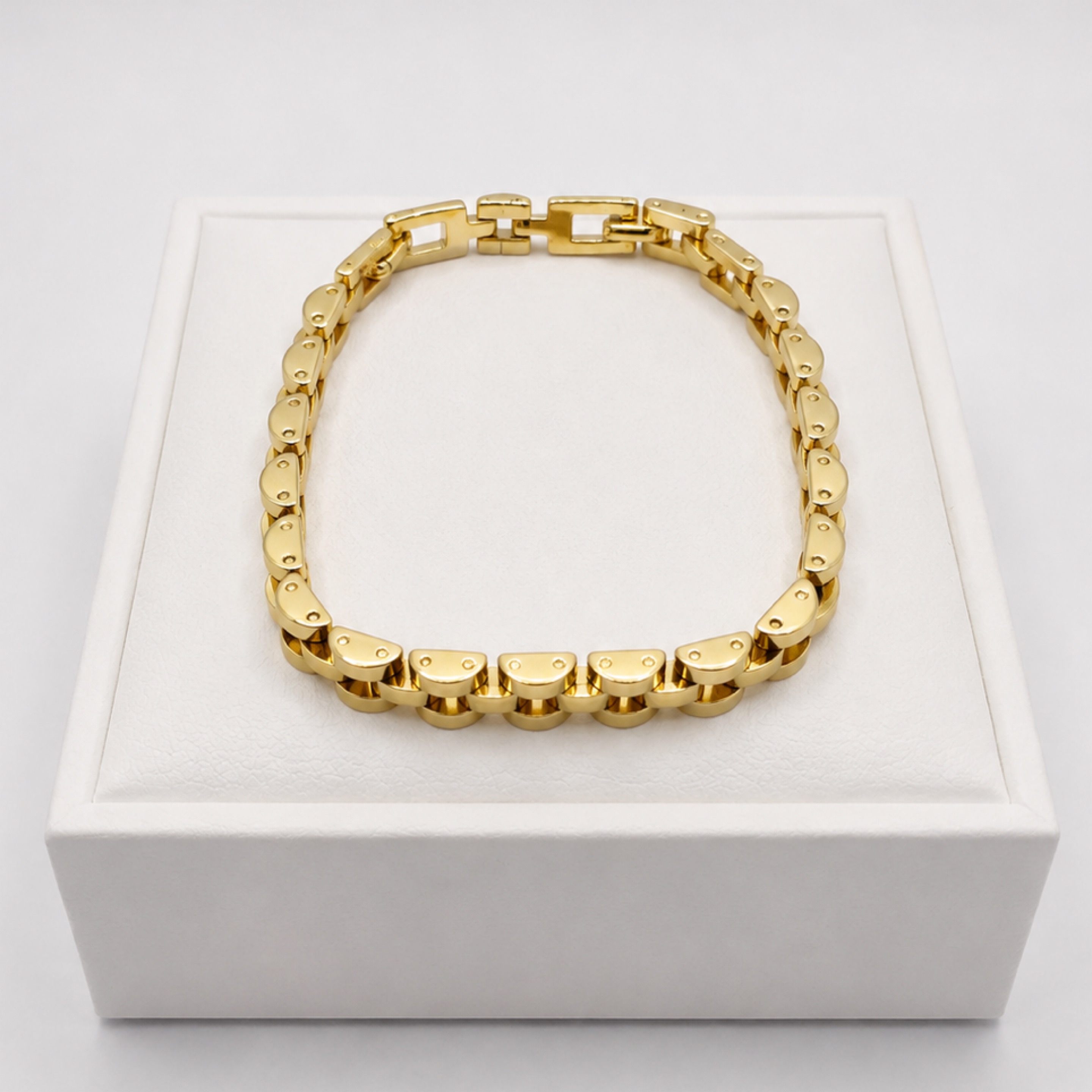 Rolex Band Gold Bracelet 6mm