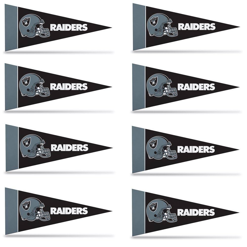 Las Vegas Raiders 8 Piece Mini Pennants Set