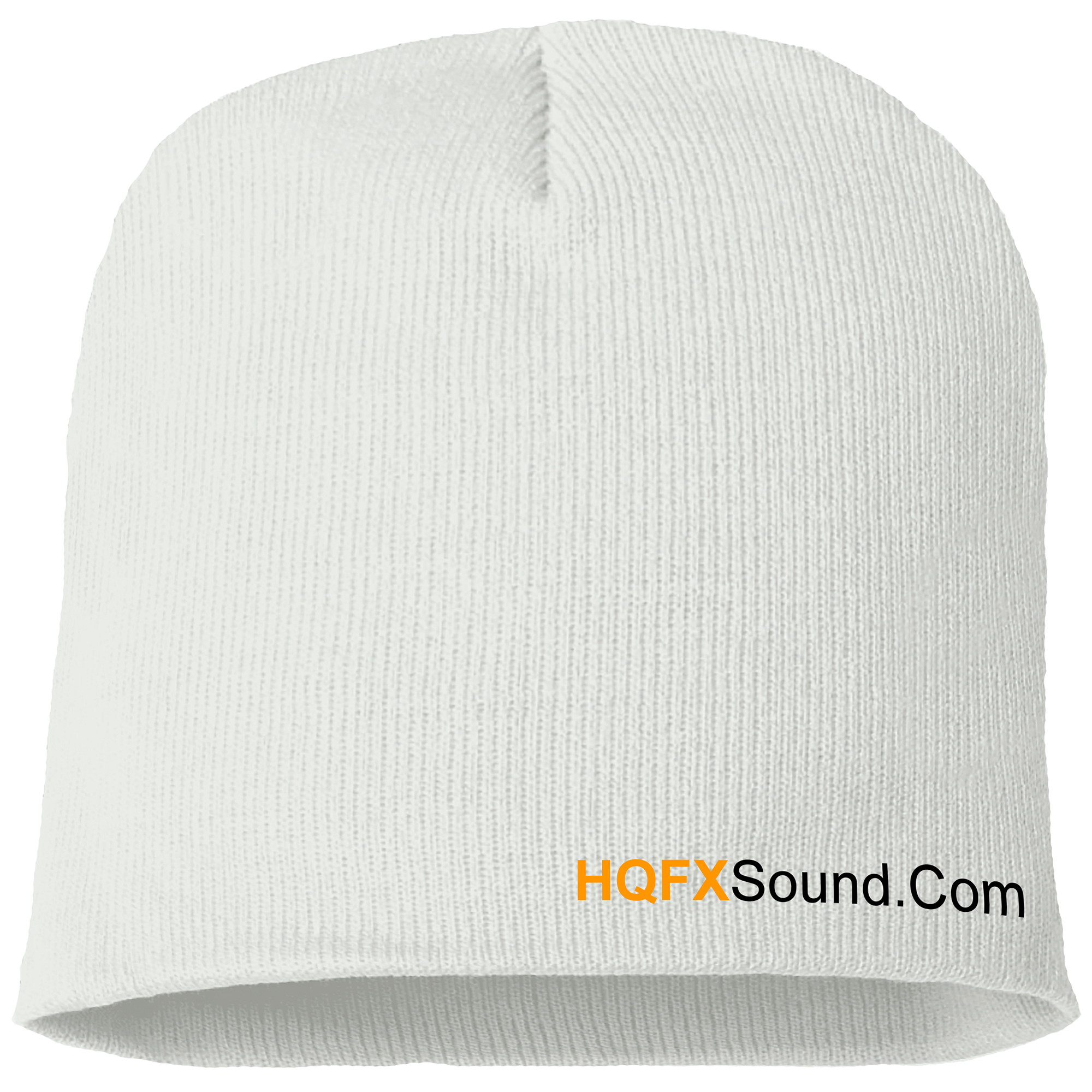 HQFXSound.Com Beanie Hat - WHITE