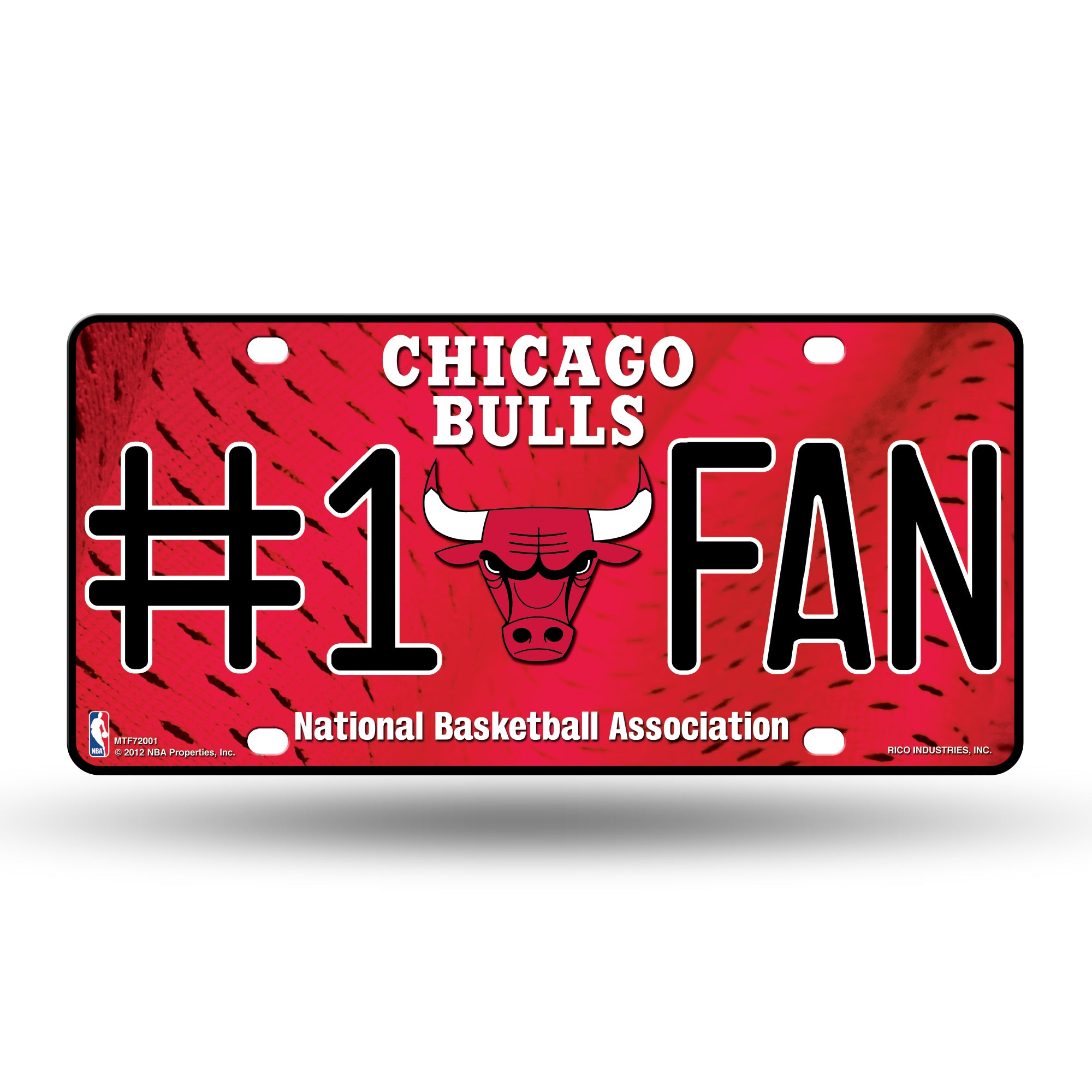 Chicago Bulls #1 Fan License Plate