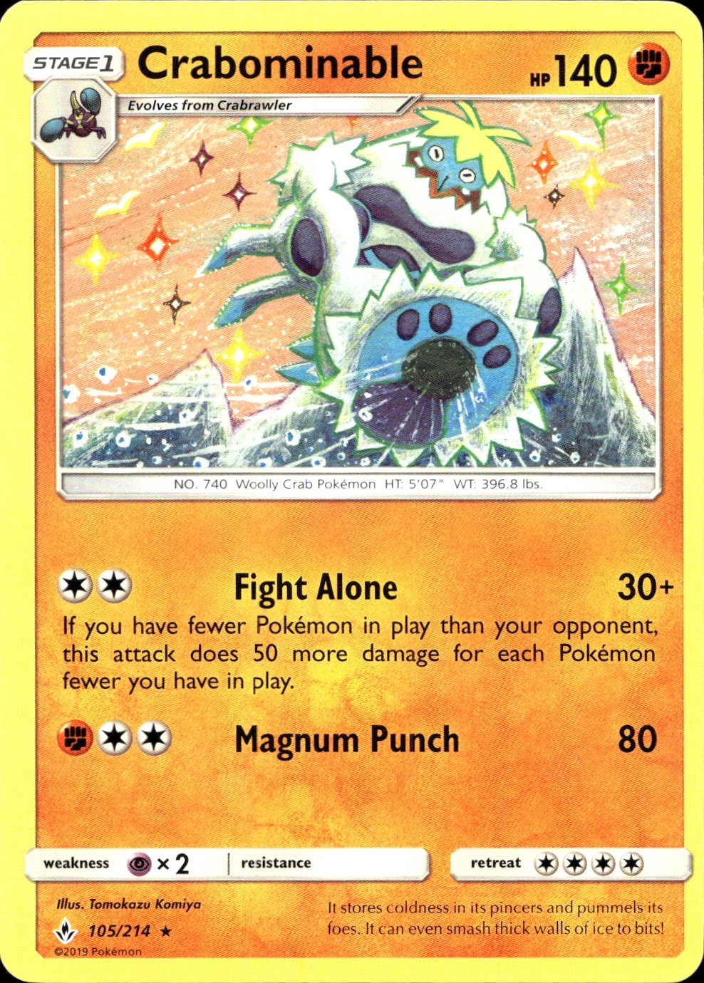 Crabominable - SM10 105