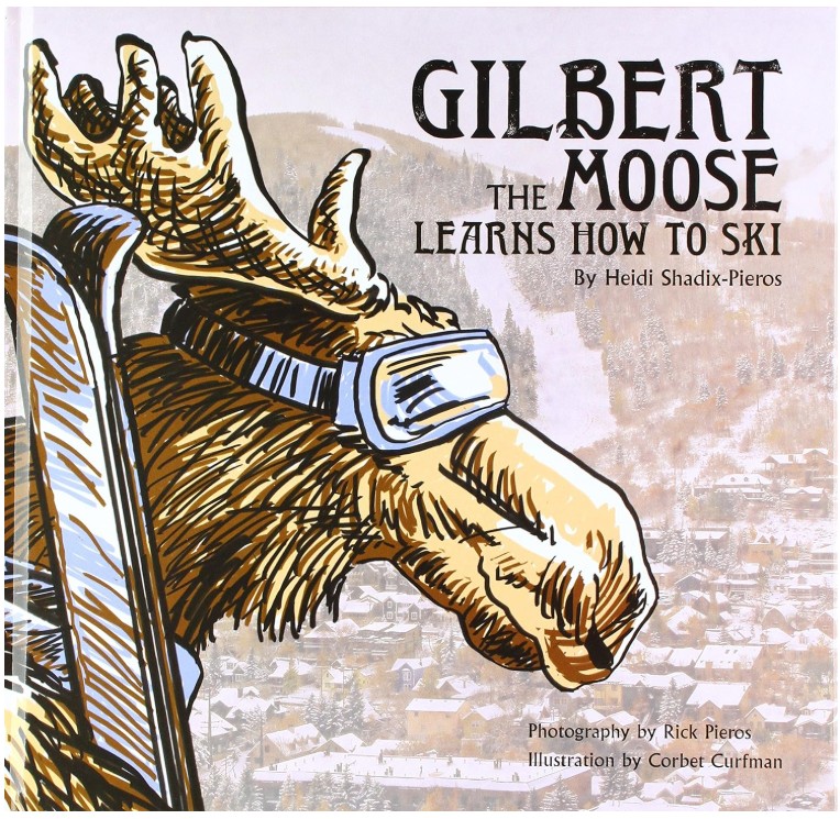 Gilbert the Moose Learns How to Ski