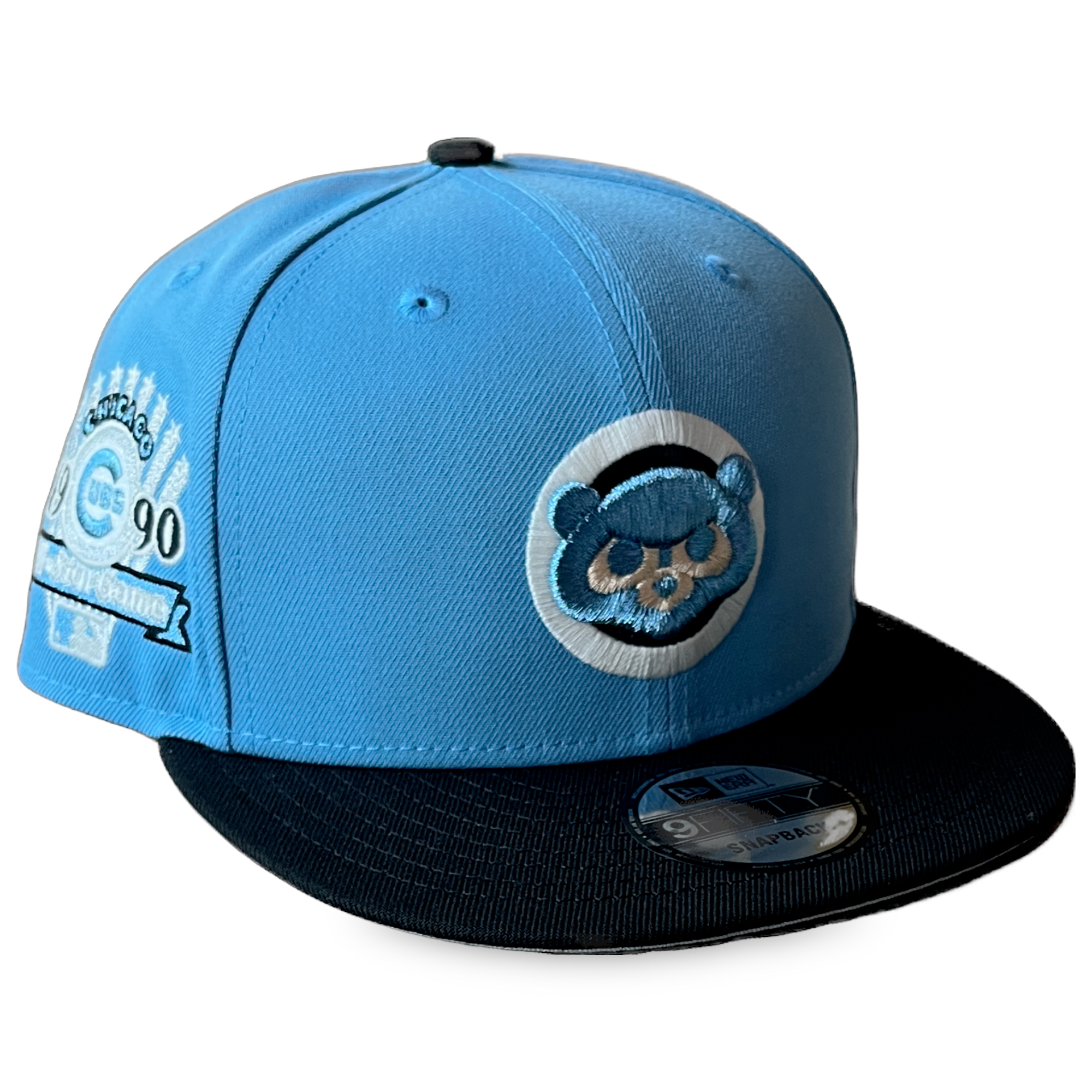 Chicago Cubs Light Blue/Black New Era 9FIFTY 1990 All-Star Game Snapback Hat