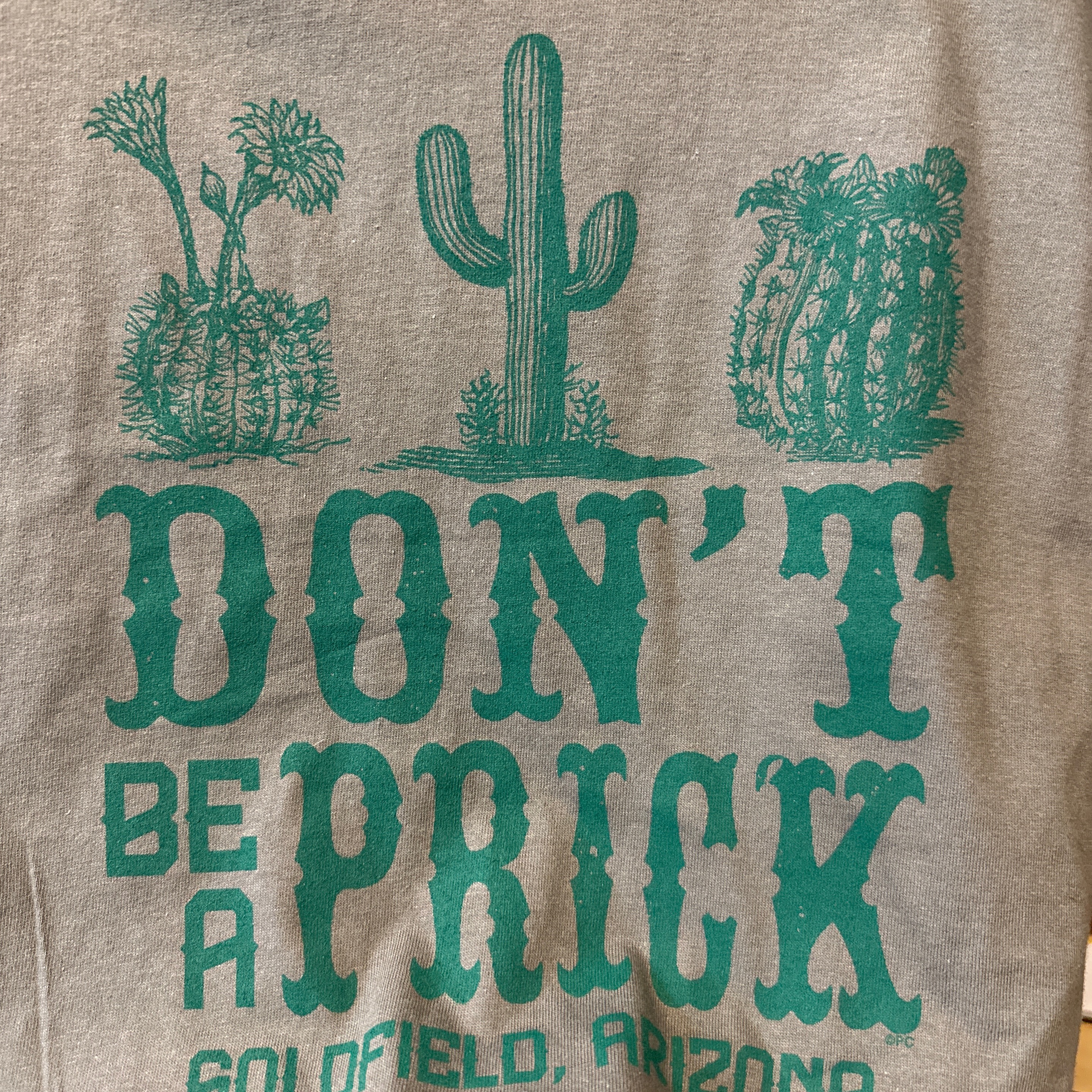 Don't Be A Prick-Charcoal
