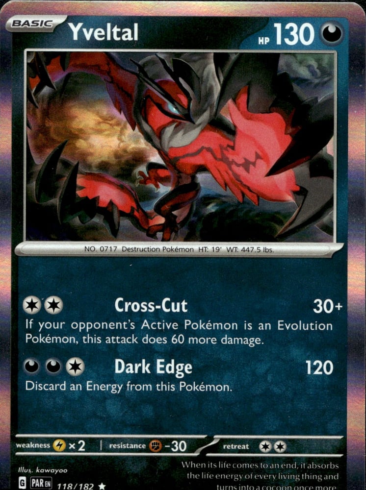 Yveltal - SV04 118/182