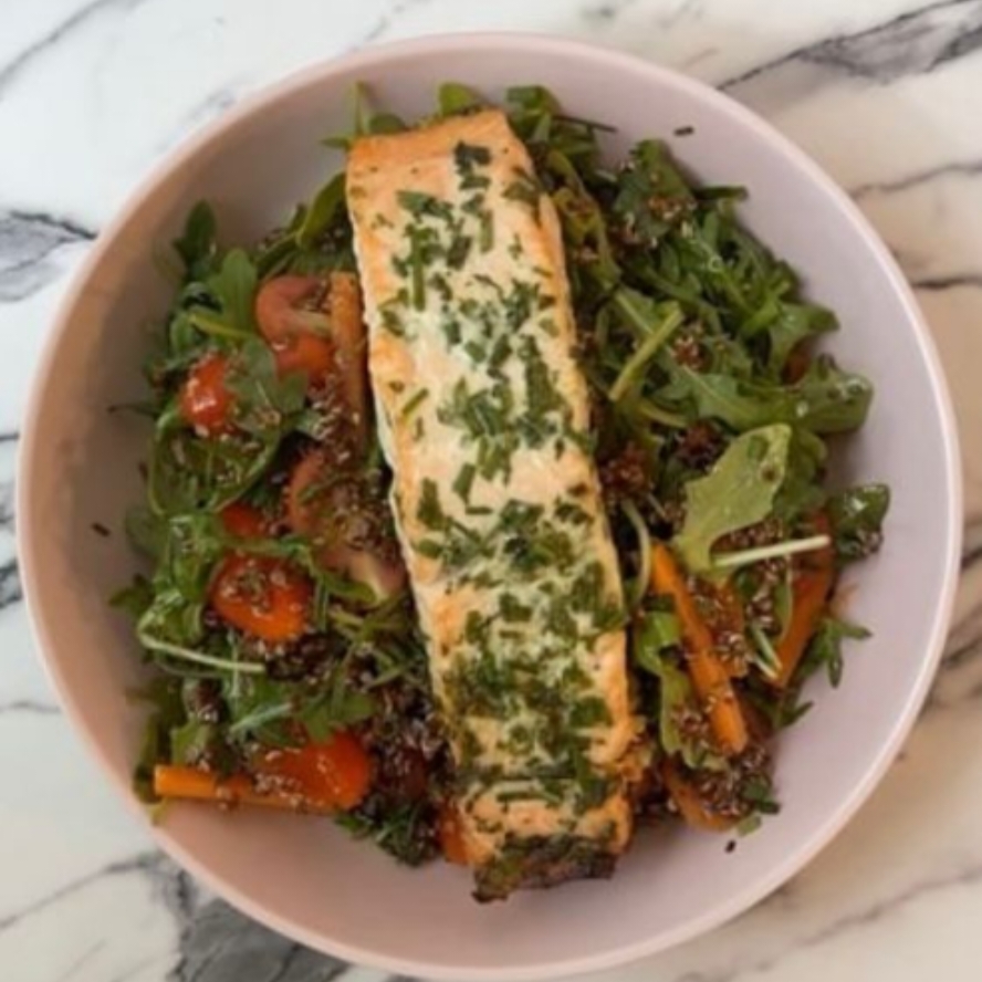 Salmon Quinoa Salad