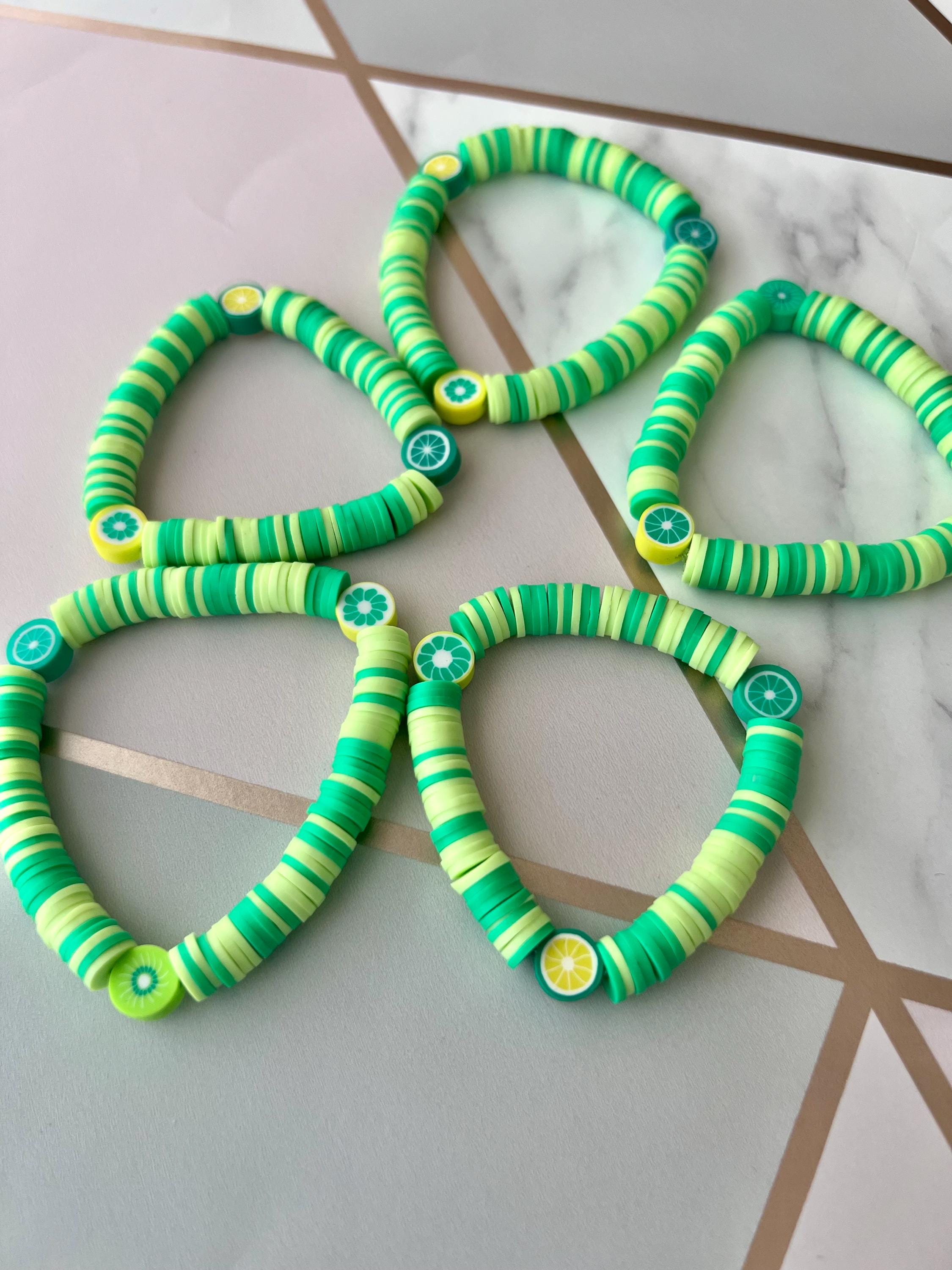 Citrus Fruit Bead Bracelet Making Kit: DIY Clay Bead Jewelry view 4