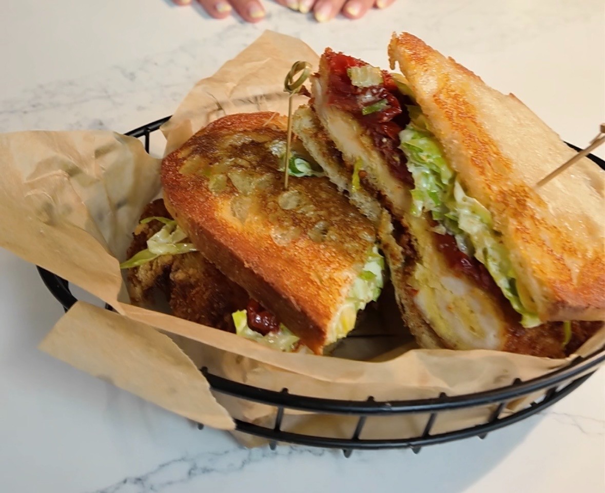 Chicken Caesar Sando