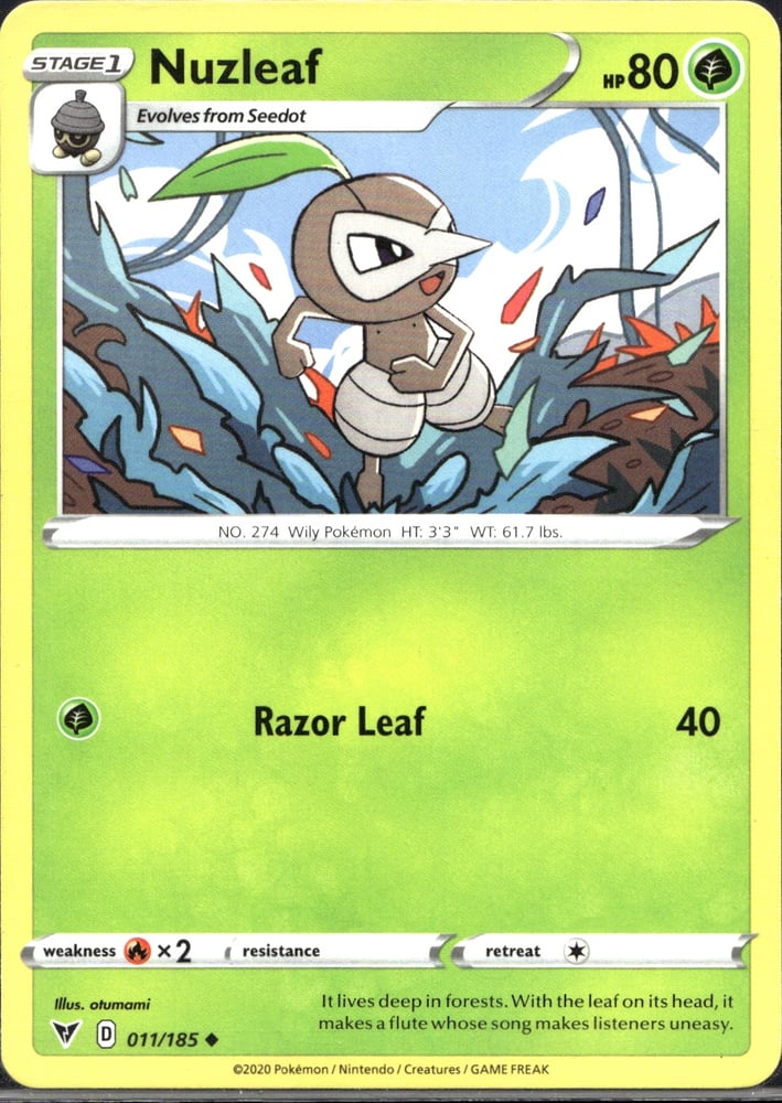Nuzleaf - SWSH4 11/185