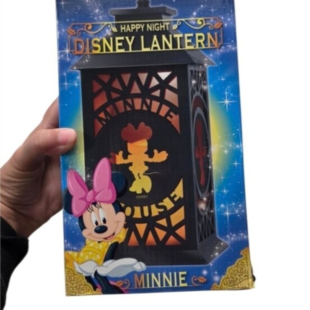 Disney Mickey & Friends Happy Night LED Lantern Black Minnie Mouse 