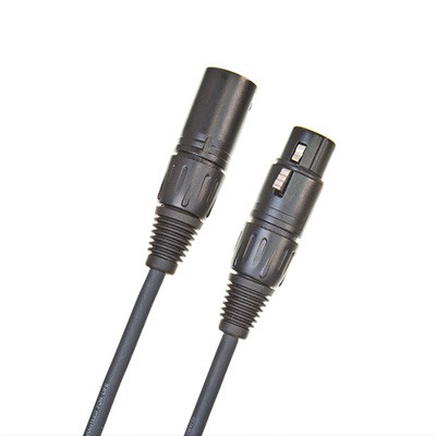 D'Addario XLR Cable - XLR Microphone Cable - XLR Male to XLR Female - Classic Series Balanced Mic Cable - 10 Feet/3.05 Meters