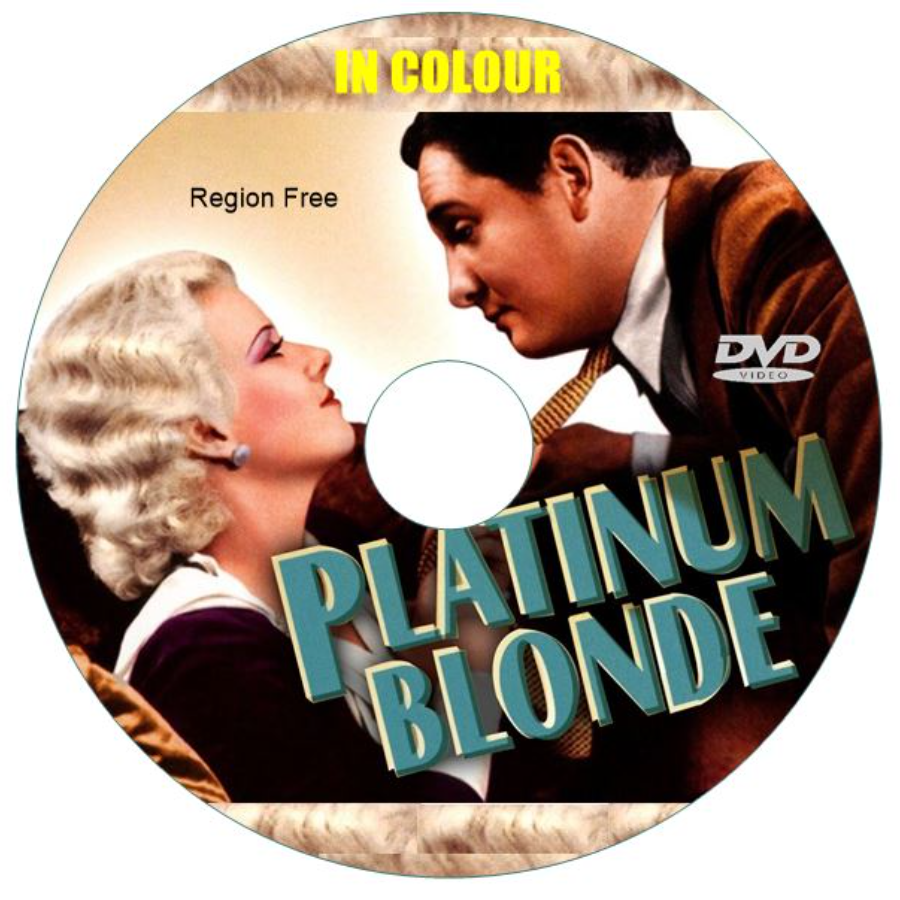 Platinum Blonde (1931) in Color DVD
