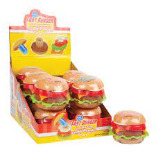 Koko's Fast Burger Lollipop with Candy Powder 12 count