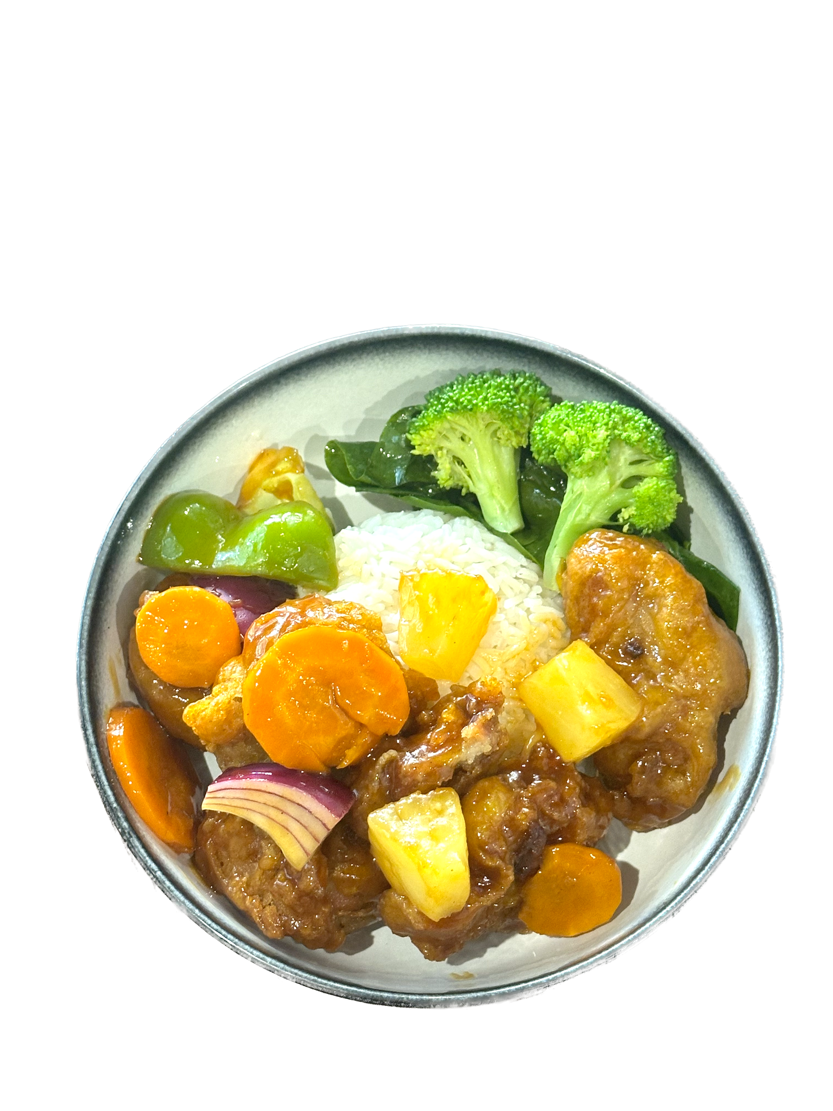 Sweet & Sour Pork + Rice