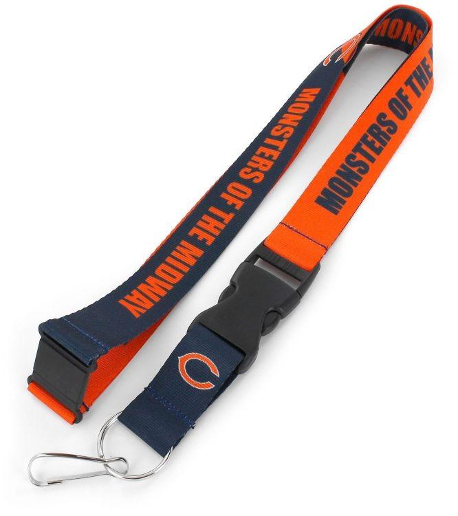 Chicago Bears Slogan Style Lanyard