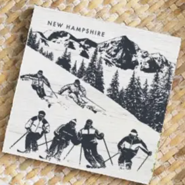 Vail Ski Run Wood Coaster