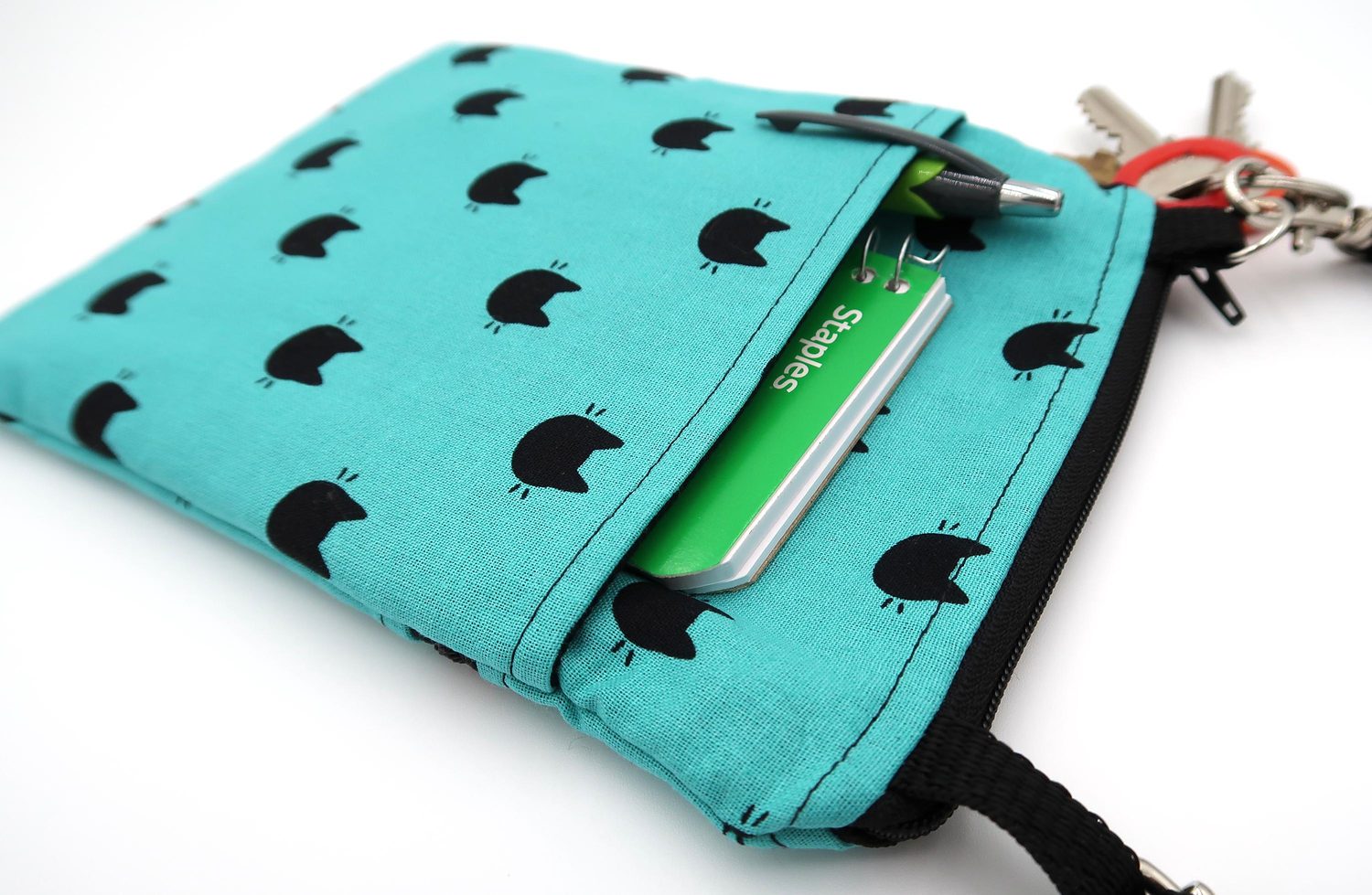Small Crossbody Bag – Kitty Dots, photo 6 of 6