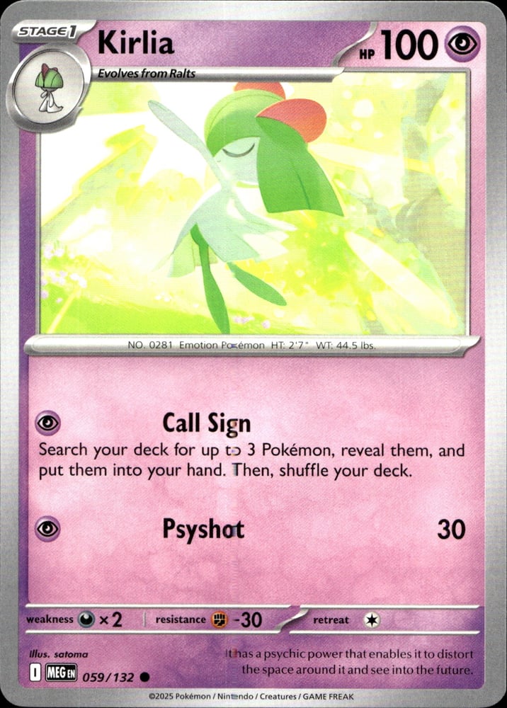 Kirlia - ME01 59/132