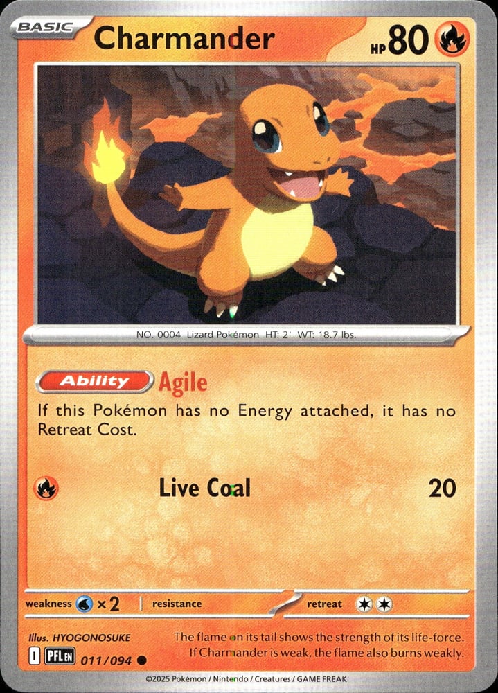 Charmander - ME02 11/94