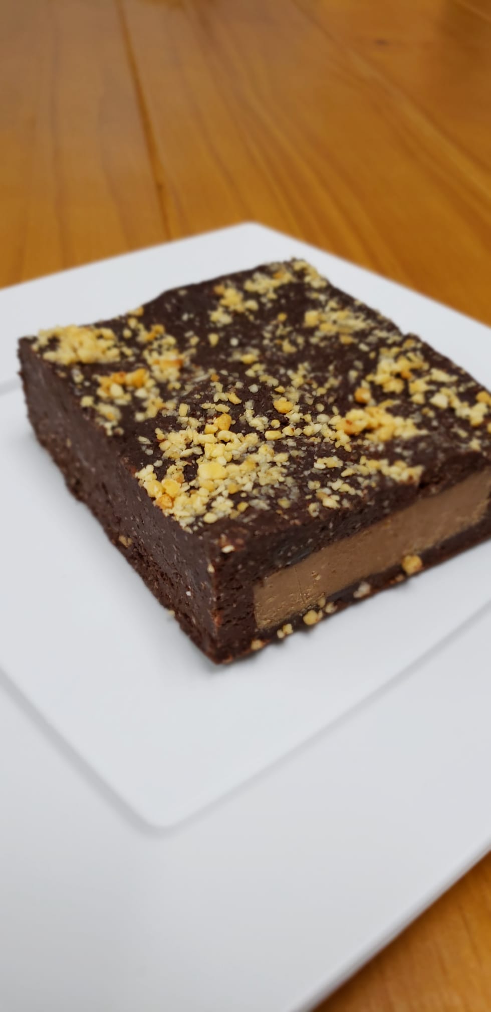 Peanut Butter Fudge Brownie (V)(GF)