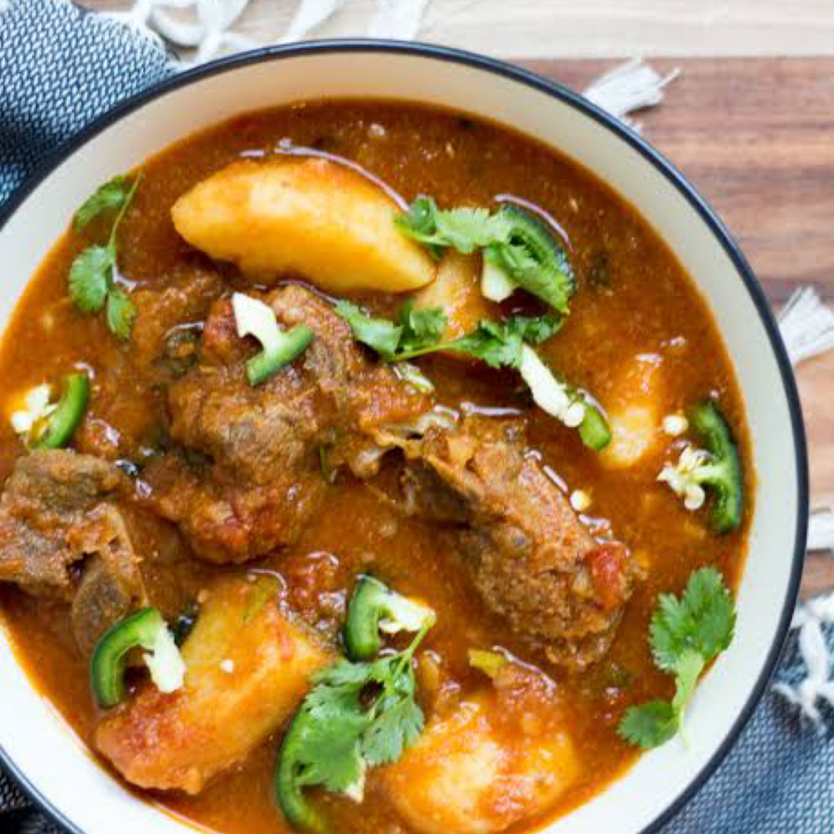 Mutton Alu Gosht