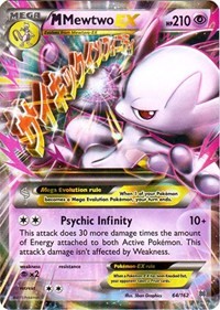 M Mewtwo EX (64) 64/162 Ultra Rare
