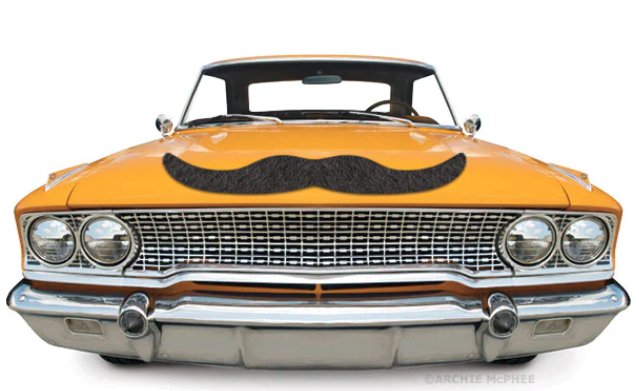 MUSTACHE JUMBO MAGNET
