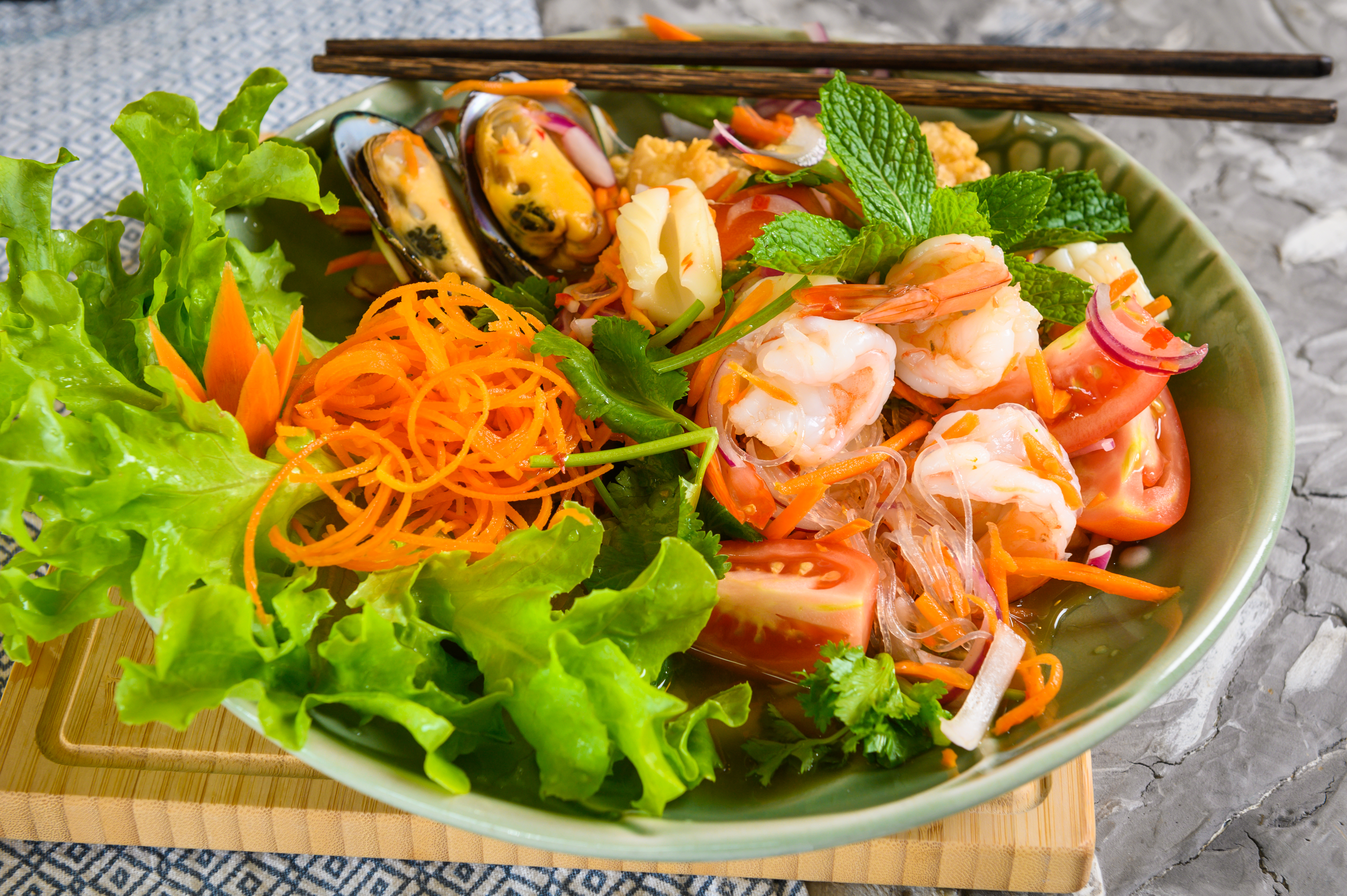 Bann Suan Seafood Salad