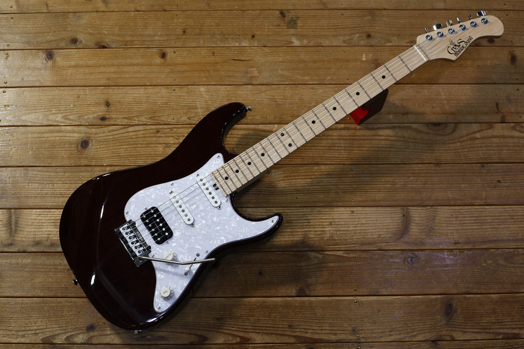 Crews Bottom's Up 2021 Ash/Maple See-Through Black w/Raize P.U. HighGain 【NEW P.U.を搭載した特別仕様】