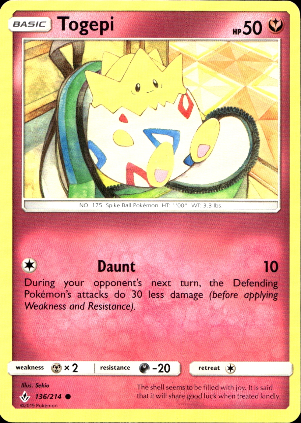 Togepi - SM10 136