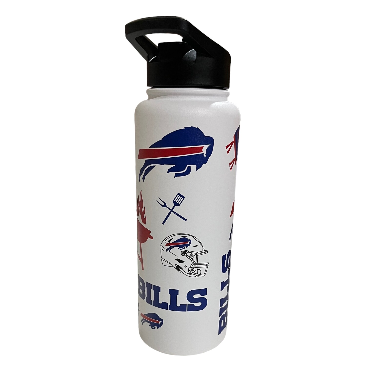 Buffalo Bills Native Quencher Stainless Steel Bottle 34oz