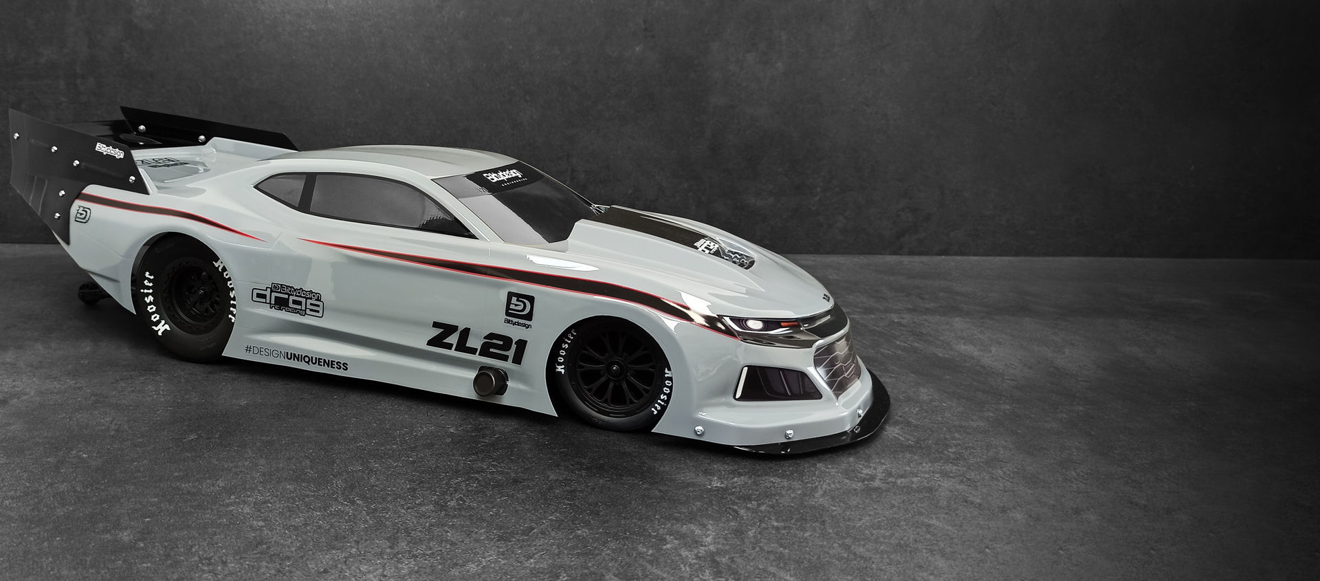 ZL21 1/10 Pro Drag Racing Clear Body