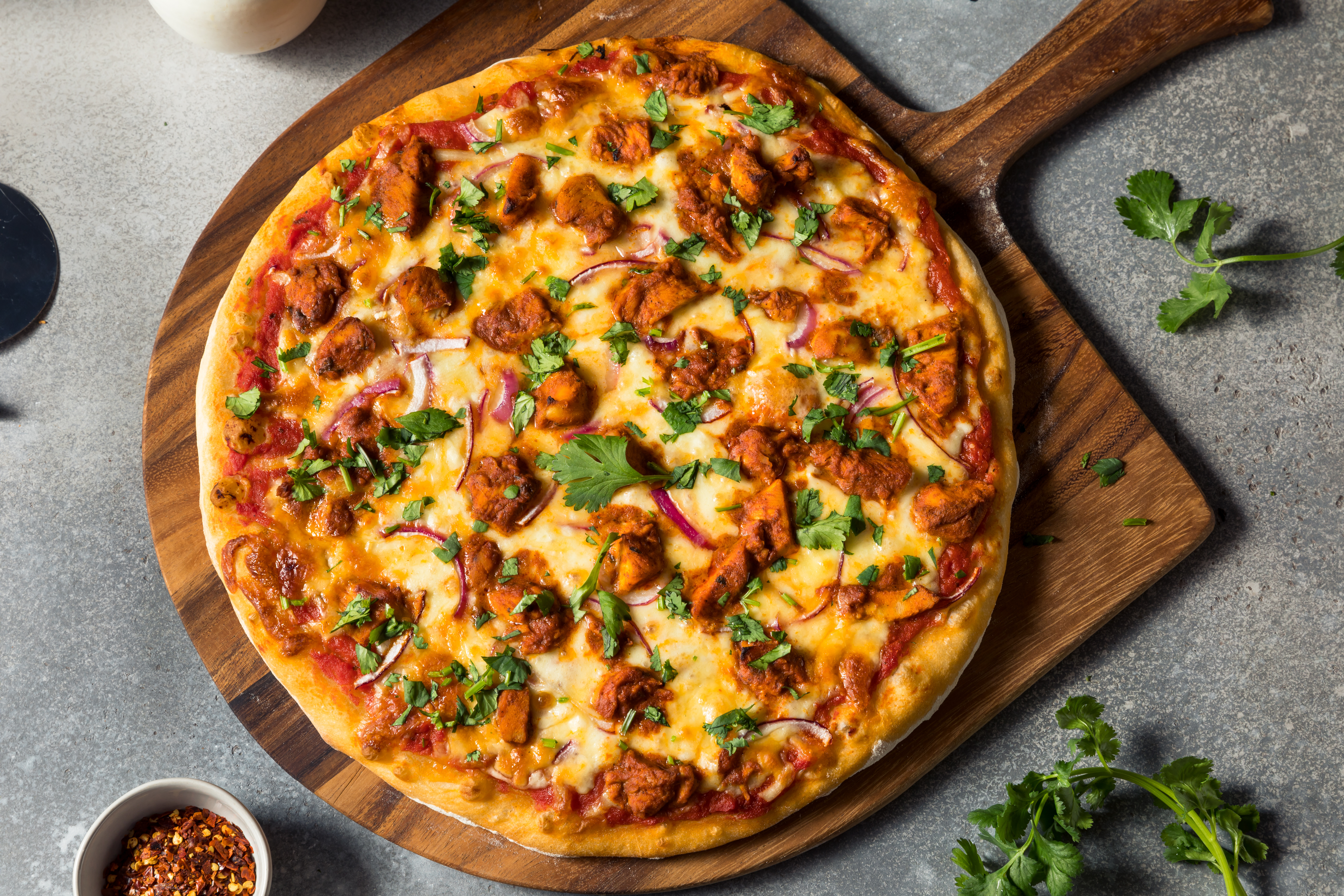 SMOKED CHICKEN PIZZA