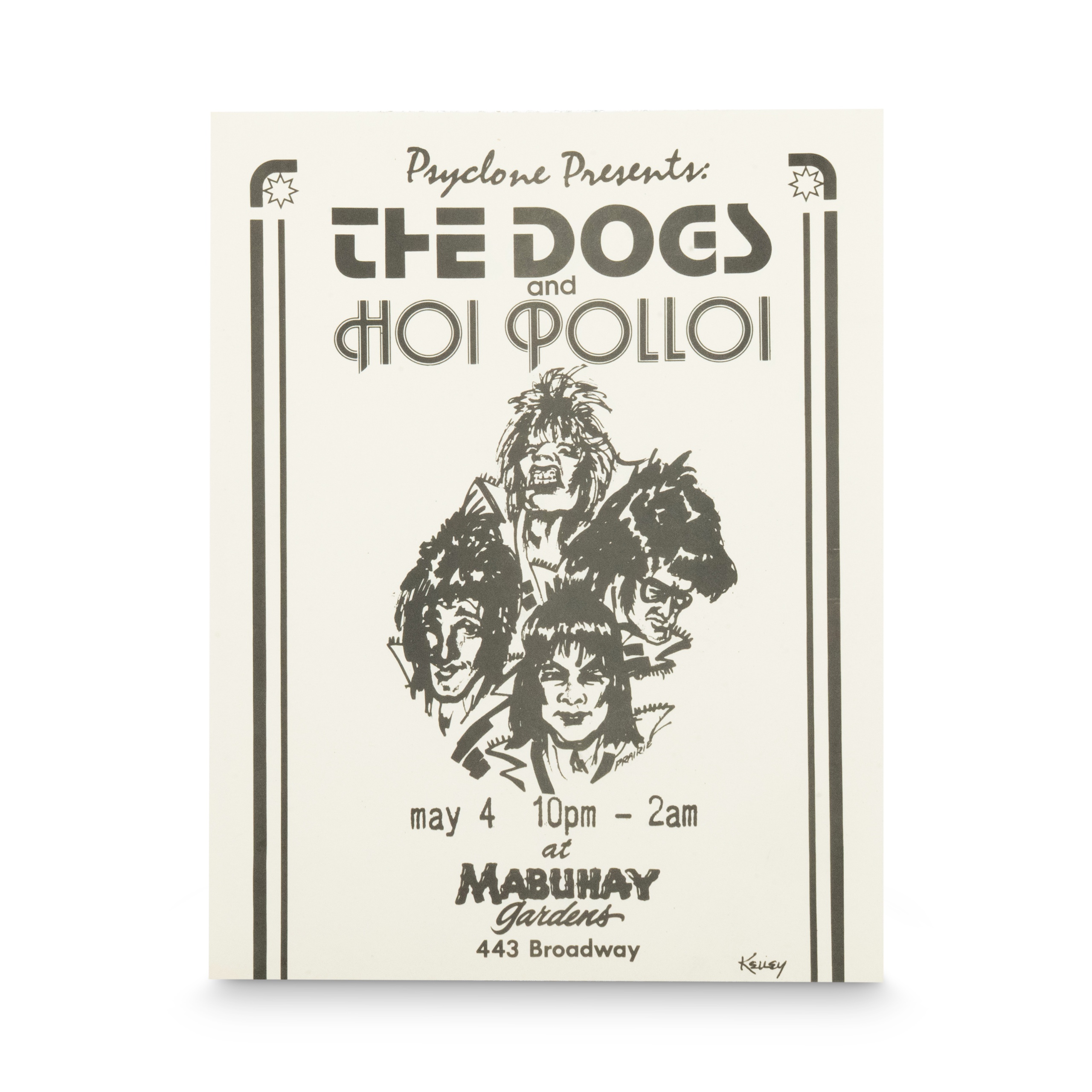 The Dogs -- 1977 [Handbill]