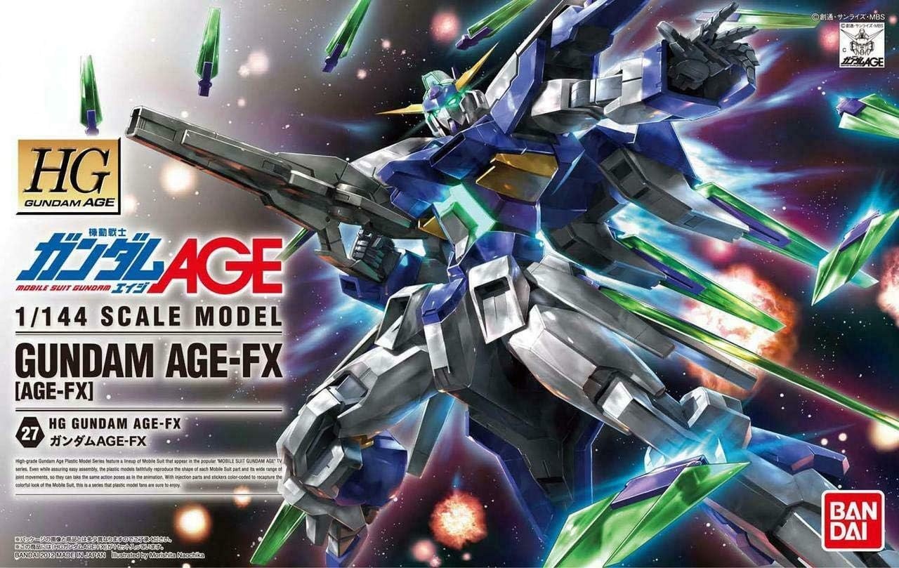 バンダイスピリッツ HG 機動戦士ガンダムAGE ガンダムAGE-FX 1/144スケール 色分け済みプラモデル ガンプラ サムネイル2