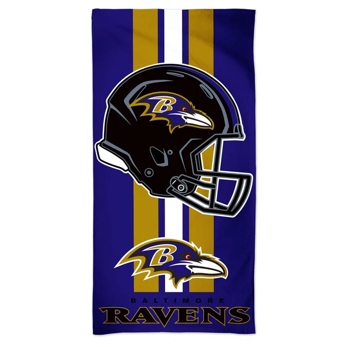 Baltimore Ravens Beach Towel