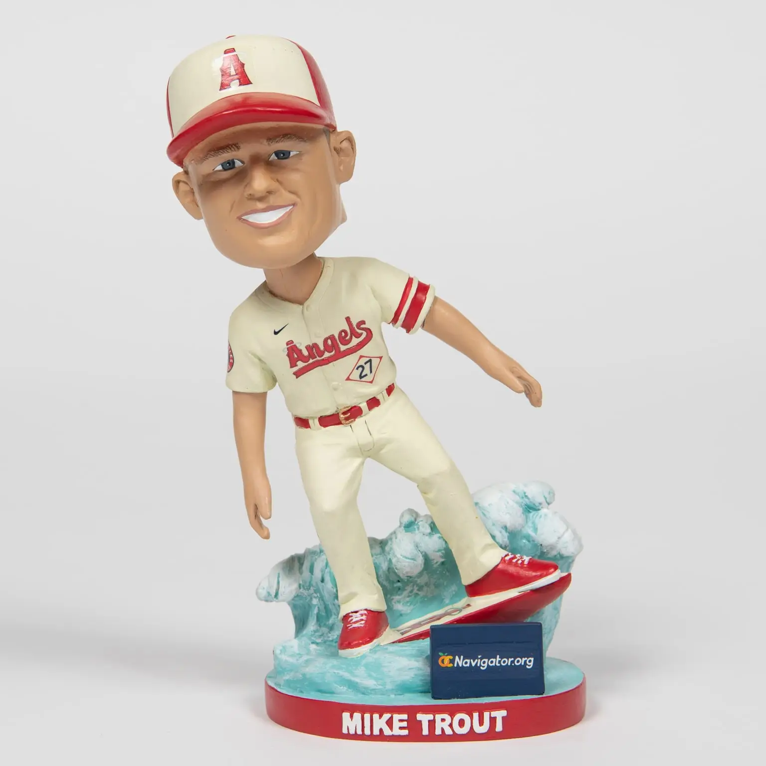 Los Angeles Angels Mike Trout 2022 City Connect Bobblehead
