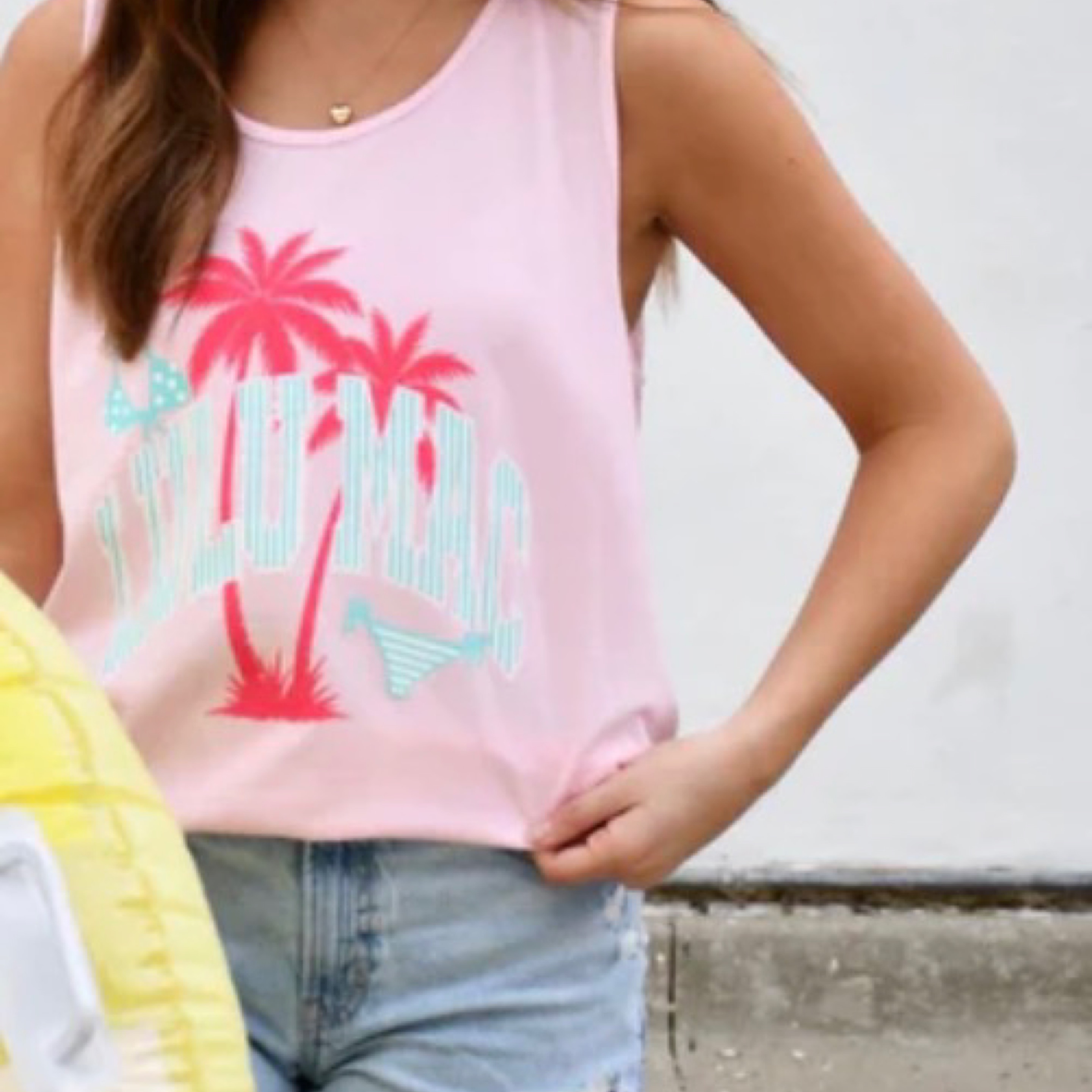 LuluMac CC tank Blossom — Bama Tan boutique, Tuscaloosa AL