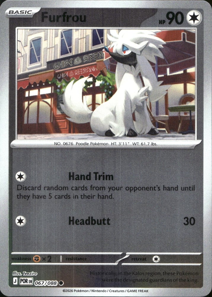 Furfrou - ME03 67/88